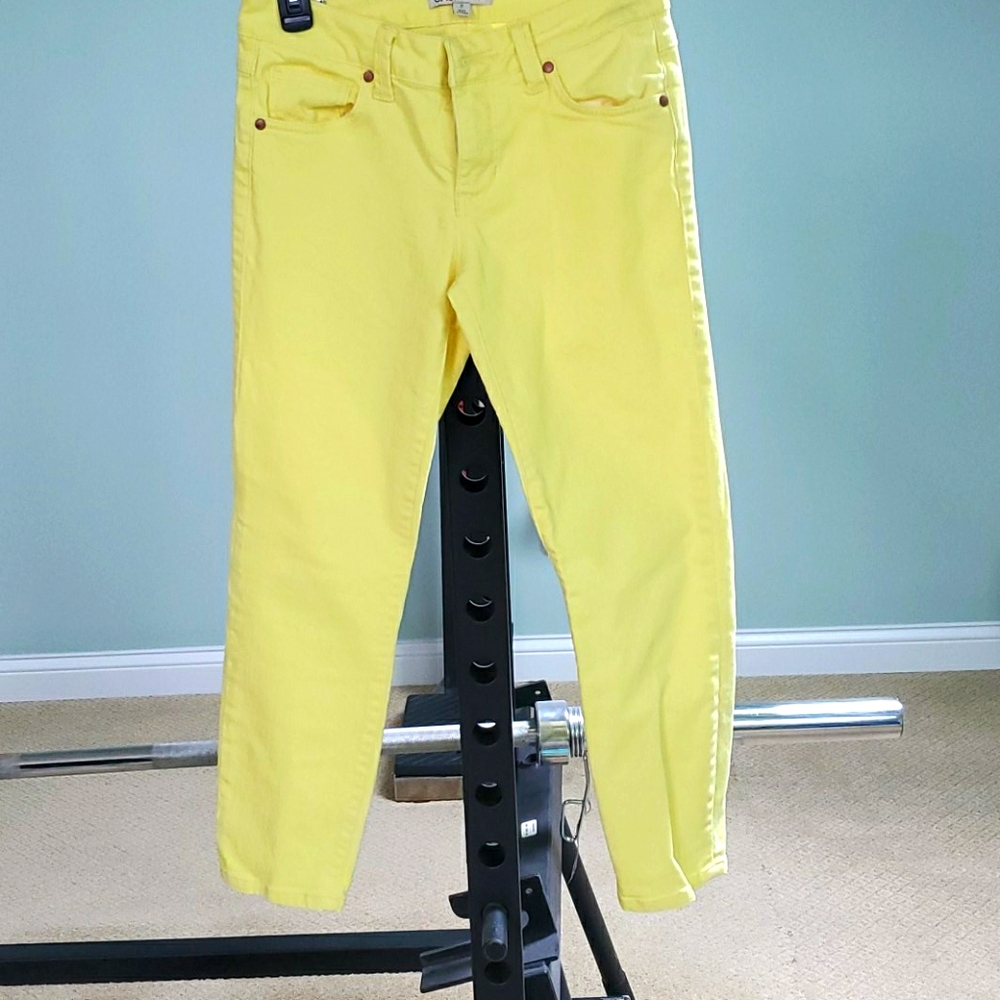 Yellow jeans